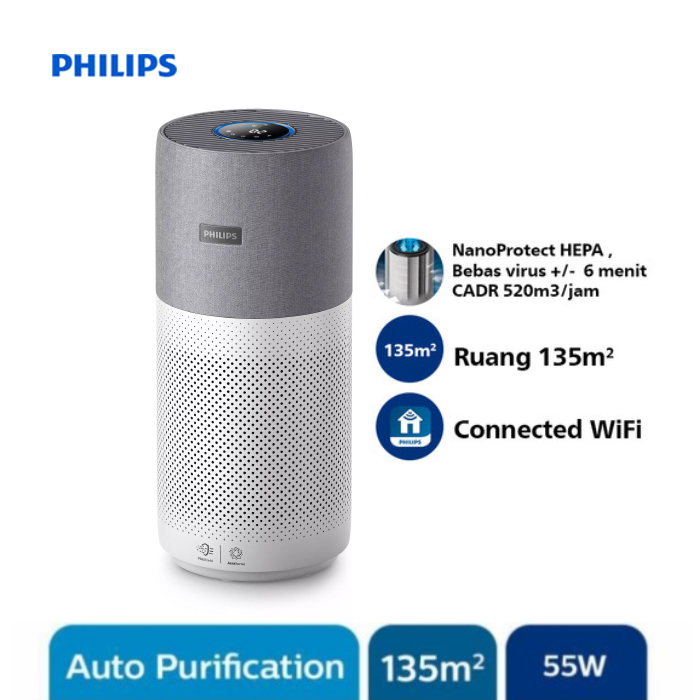 Philips Air Purifier Auto Purification HEPA & Filter - AC3033/10
